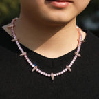 Hip-hop Black Panther zircon tennis chain nowadaysfashion