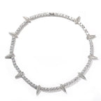 Hip-hop Black Panther zircon tennis chain nowadaysfashion