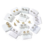 Hip Hop diamond-encrusted 925 silver stud earrings nowadaysfashion