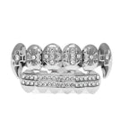 Hip-hop diamond-encrusted and gold-plated teeth grillz nowadaysfashion