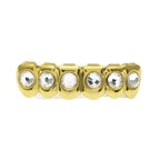 Hip-hop diamond-encrusted and gold-plated teeth grillz nowadaysfashion