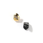 Hip-hop diamond-encrusted and gold-plated teeth grillz nowadaysfashion