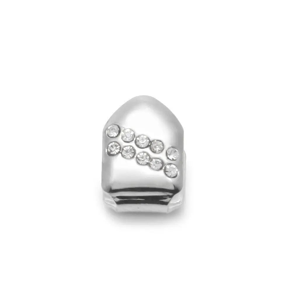 Hip-hop diamond-encrusted and gold-plated teeth grillz - Blade & Thread
