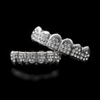 Hip-hop diamond-encrusted and gold-plated teeth grillz nowadaysfashion