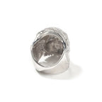 Hip-hop exaggerated portrait inlaid zircon ring nowadaysfashion