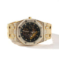 Hip Hop Full Diamond Hollow Case Mechanical Watch nowadaysfashion