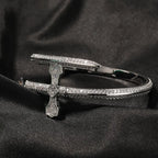 Hip-hop full-diamond justice sword bracelet inlaid with zircon nowadaysfashion