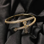 Hip-hop full-diamond justice sword bracelet inlaid with zircon nowadaysfashion