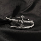 Hip-hop full-diamond justice sword bracelet inlaid with zircon nowadaysfashion