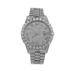 Hip-hop full-diamond waterproof quartz watches nowadaysfashion