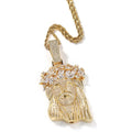 Hip Hop  Iced Out CZ Jesus Piece Pendant Necklace nowadaysfashion