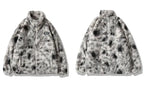 Hip Hop Jacket Streetwear Tie Dye Heart Fuzzy Jackets Warm Coats nowadaysfashion