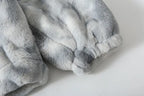 Hip Hop Jacket Streetwear Tie Dye Heart Fuzzy Jackets Warm Coats nowadaysfashion