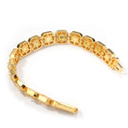 Hip-hop micro-inlaid zircon 12.5mm rock candy bracelet nowadaysfashion