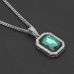 Hip-Hop Mini Diamond Pendant Necklace nowadaysfashion