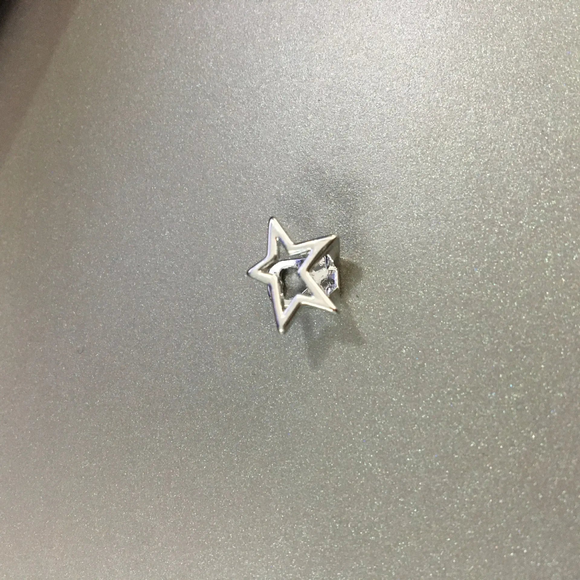 Hip-hop niche design hollow five-pointed star braces - Blade & Thread