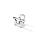 Hip-hop niche design hollow five-pointed star braces nowadaysfashion