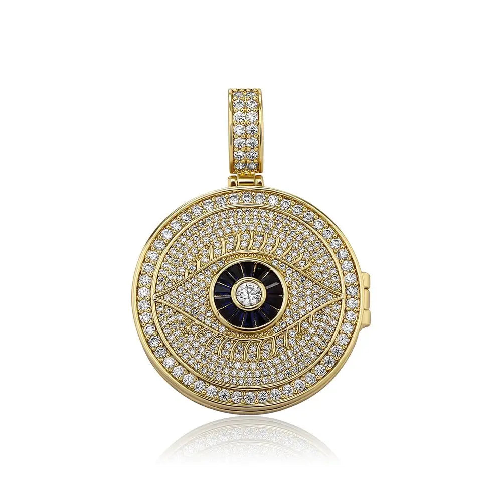 Hip Hop Photo Pendant Necklace Iced Out CZ Pendant Personalised Fashion Jewelry - Blade & Thread