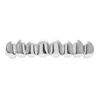 Hip-hop polished braces with gold electroplating nowadaysfashion