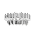Hip-hop polished braces with gold electroplating nowadaysfashion