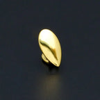 Hip-hop polished braces with gold electroplating nowadaysfashion