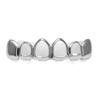 Hip-hop polished braces with gold electroplating nowadaysfashion