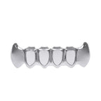 Hip-hop polished braces with gold electroplating nowadaysfashion