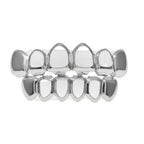 Hip-hop polished braces with gold electroplating nowadaysfashion