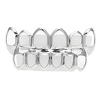 Hip-hop polished braces with gold electroplating nowadaysfashion