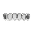 Hip-hop polished braces with gold electroplating nowadaysfashion