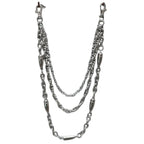 Hip-hop punk versatile bullet trouser chain nowadaysfashion