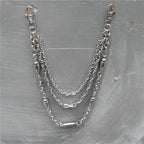 Hip-hop punk versatile bullet trouser chain nowadaysfashion