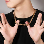 Hip Hop Rhinestone 5mm Bicycle Chain Necklace nowadaysfashion