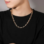Hip Hop Rhinestone 5mm Bicycle Chain Necklace nowadaysfashion