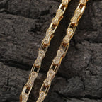 Hip Hop Rhinestone 5mm Bicycle Chain Necklace nowadaysfashion