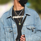 Hip-hop solid cactus zircon-encrusted pendant nowadaysfashion