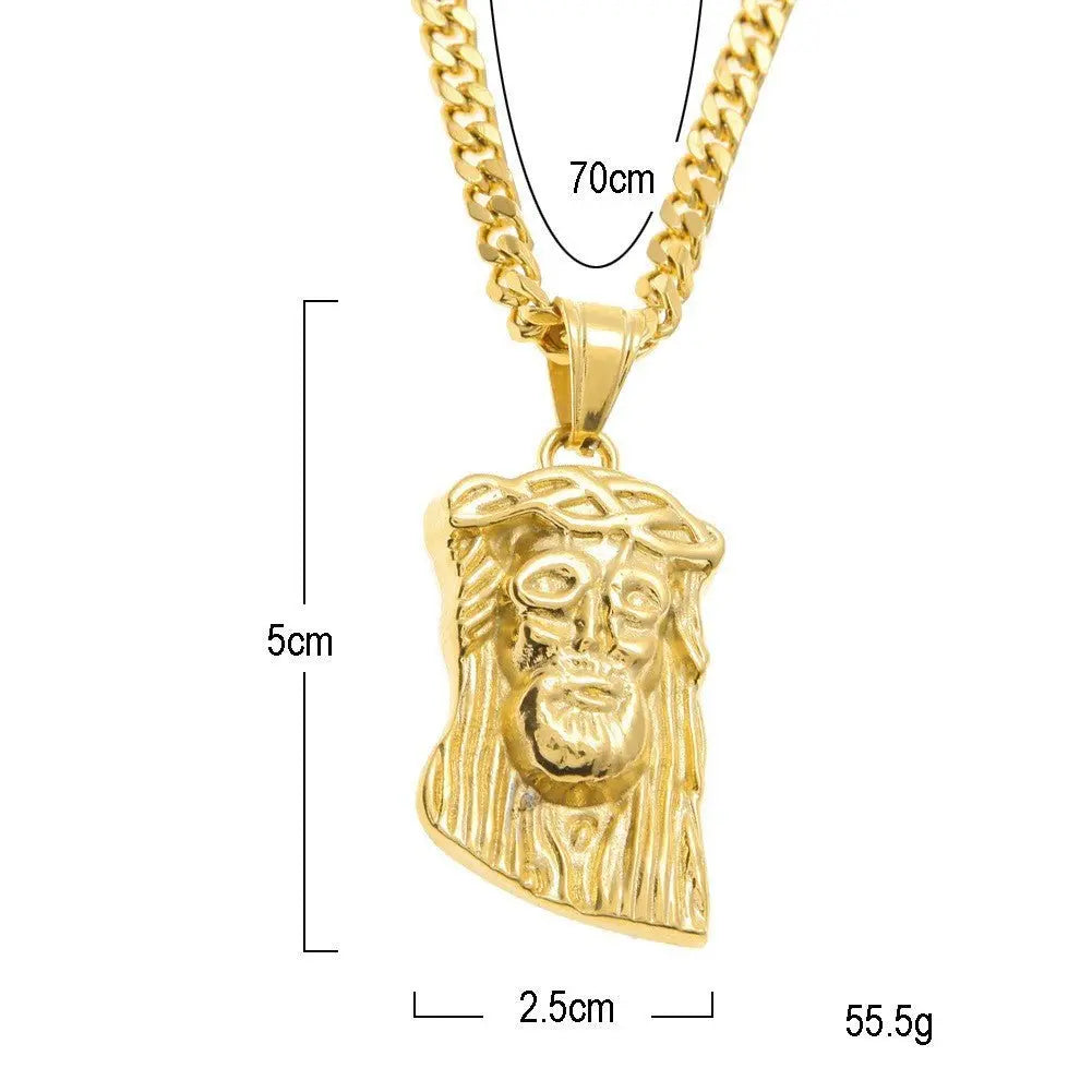 Hip Hop Winged Angel Pendant Necklace - Blade & Thread