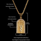 Hip Hop Winged Angel Pendant Necklace nowadaysfashion