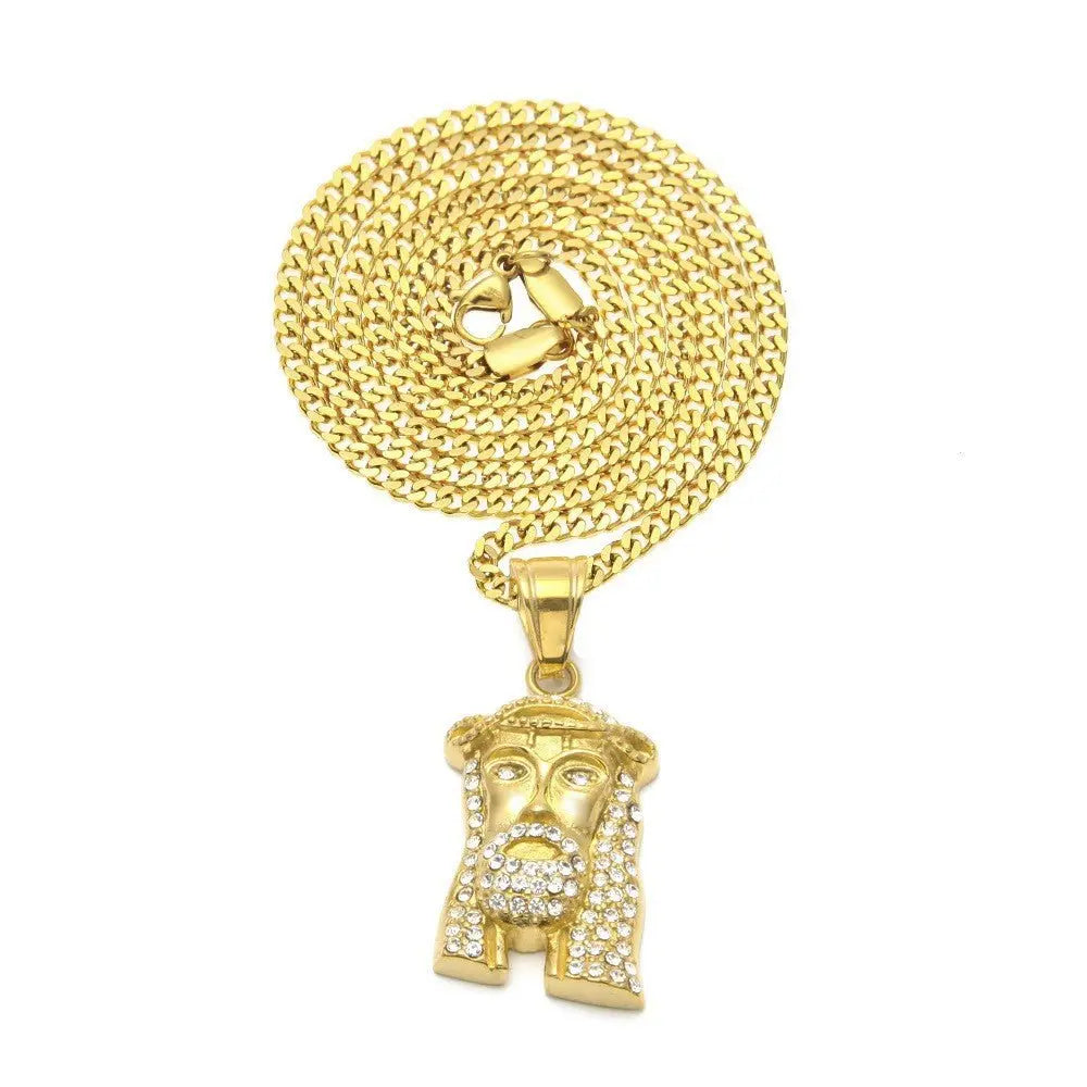Hip Hop Winged Angel Pendant Necklace - Blade & Thread