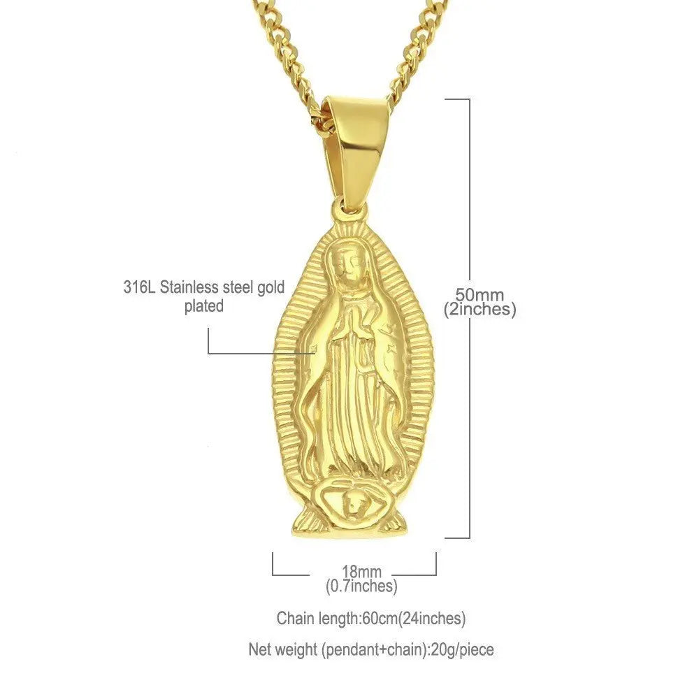 Hip Hop Winged Angel Pendant Necklace - Blade & Thread