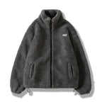 Hip Hop Winter Fleece Fluffy Jacket Streetwear nowadaysfashion