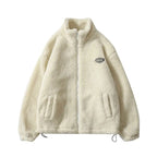 Hip Hop Winter Fleece Fluffy Jacket Streetwear nowadaysfashion