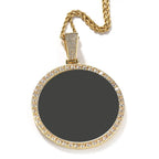 Hip Hop XL large round DIY pendant necklace nowadaysfashion