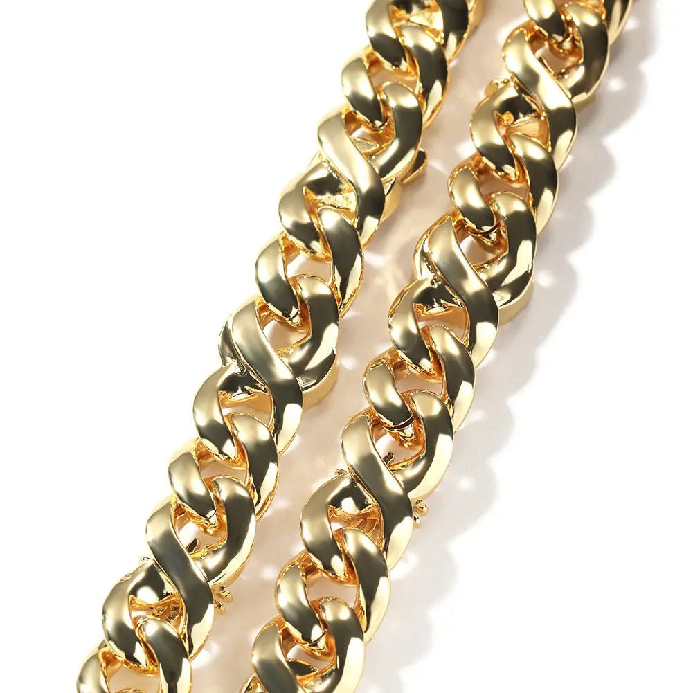 Hip-hop zircon-encrusted sun, star and eye necklace - Blade & Thread