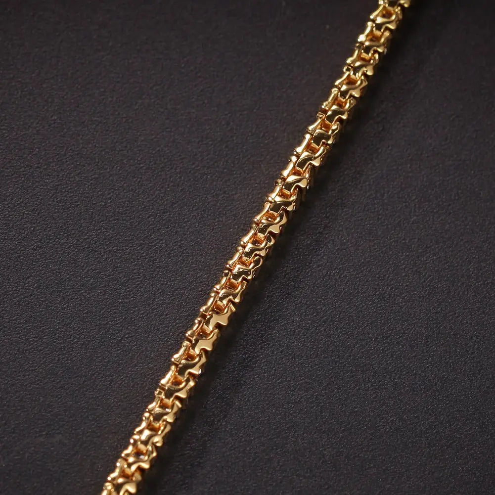 Hip-Hop Zircon Tennis Bracelet - Blade & Thread