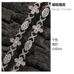 Hip Hop Zirconia Eye Cross Bracelet nowadaysfashion