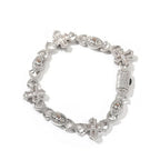 Hip Hop Zirconia Eye Cross Bracelet nowadaysfashion