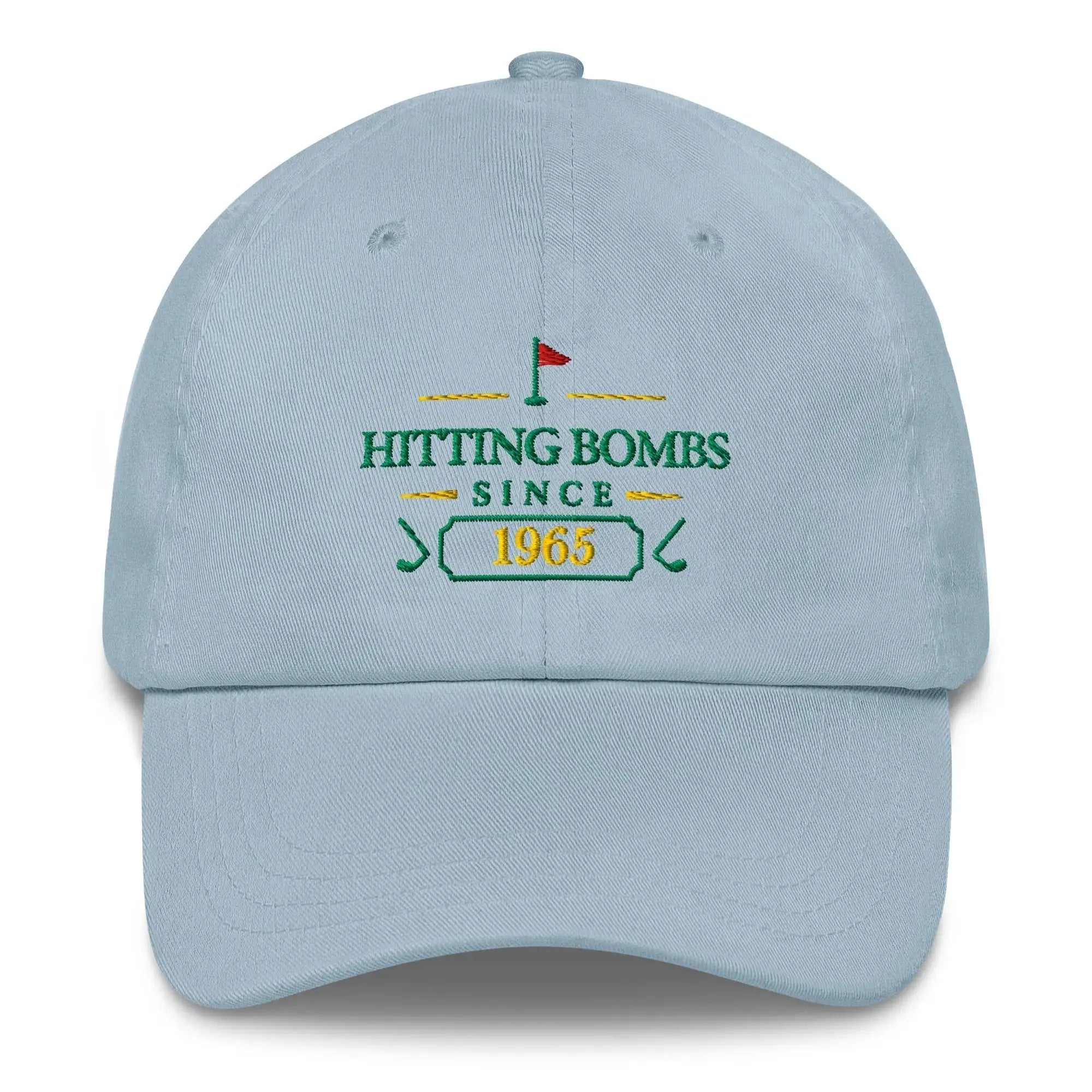 Hitting Bombs SInce "Year" - Custom Dad hat Golfer Paradise