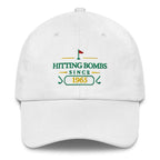Hitting Bombs SInce "Year" - Custom Dad hat Golfer Paradise