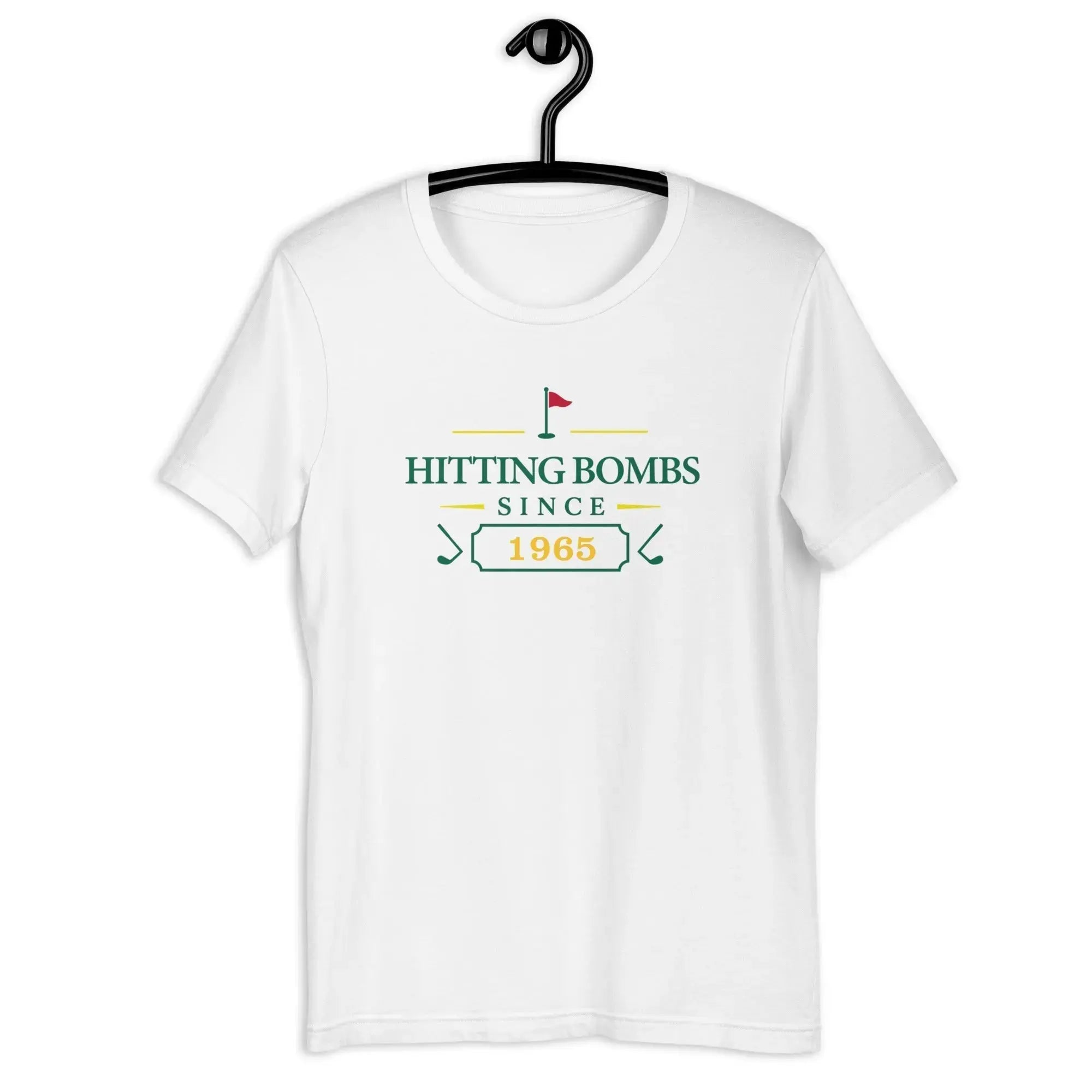 Hitting Bombs Since "Year" - Custom T-shirt Golfer Paradise